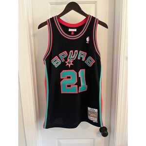 Mitchell & Ness Tim Duncan Spurs Fiesta Jersey
